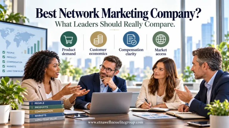 Professional team comparing product demand, customer economics, compensation clarity and market access