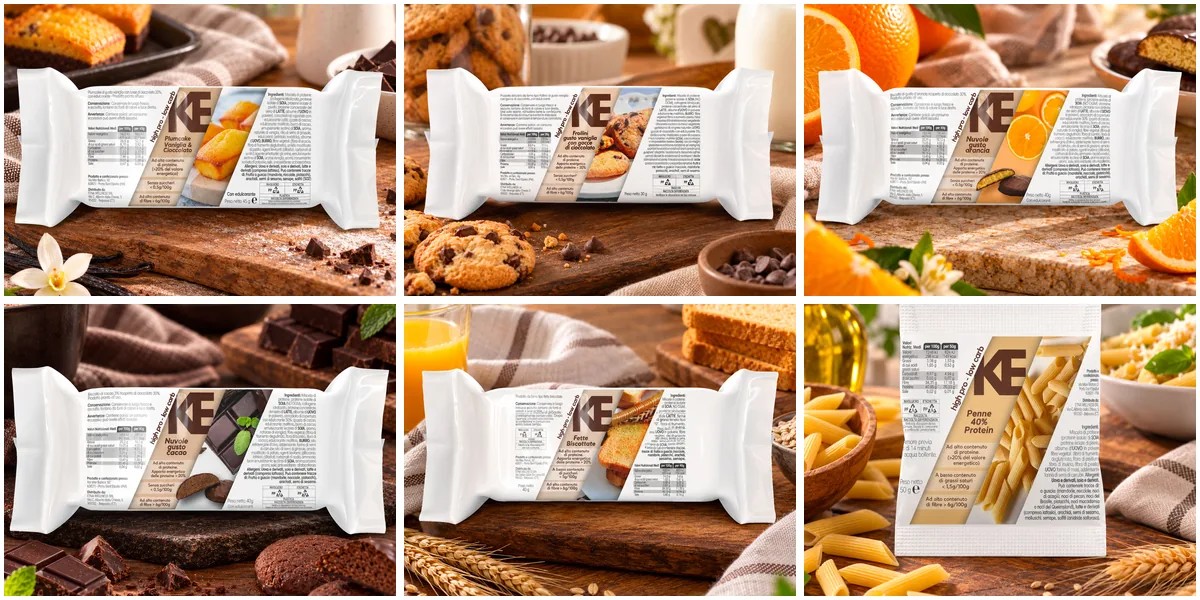 Etna Wellness KE range products for label comparison