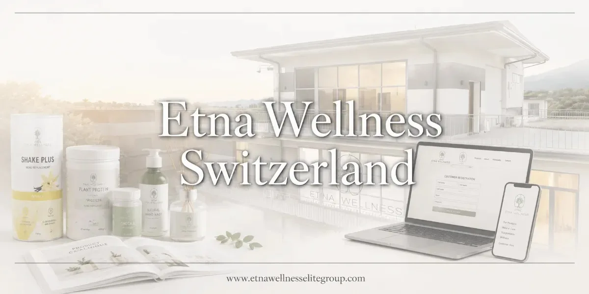 Etna Wellness Switzerland buying guide with product catalogue and customer support